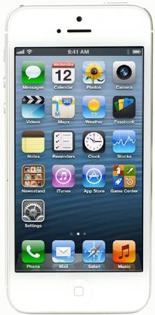 Смартфон Apple iPhone 5 32Gb White & Silver - Можайск